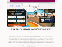 Tablet Screenshot of belekbeach.com